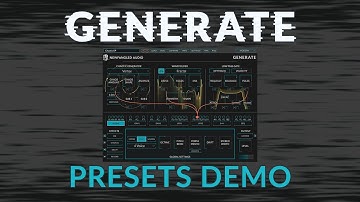 New Generate Plug-in from Newfangled Audio: Presets Demo