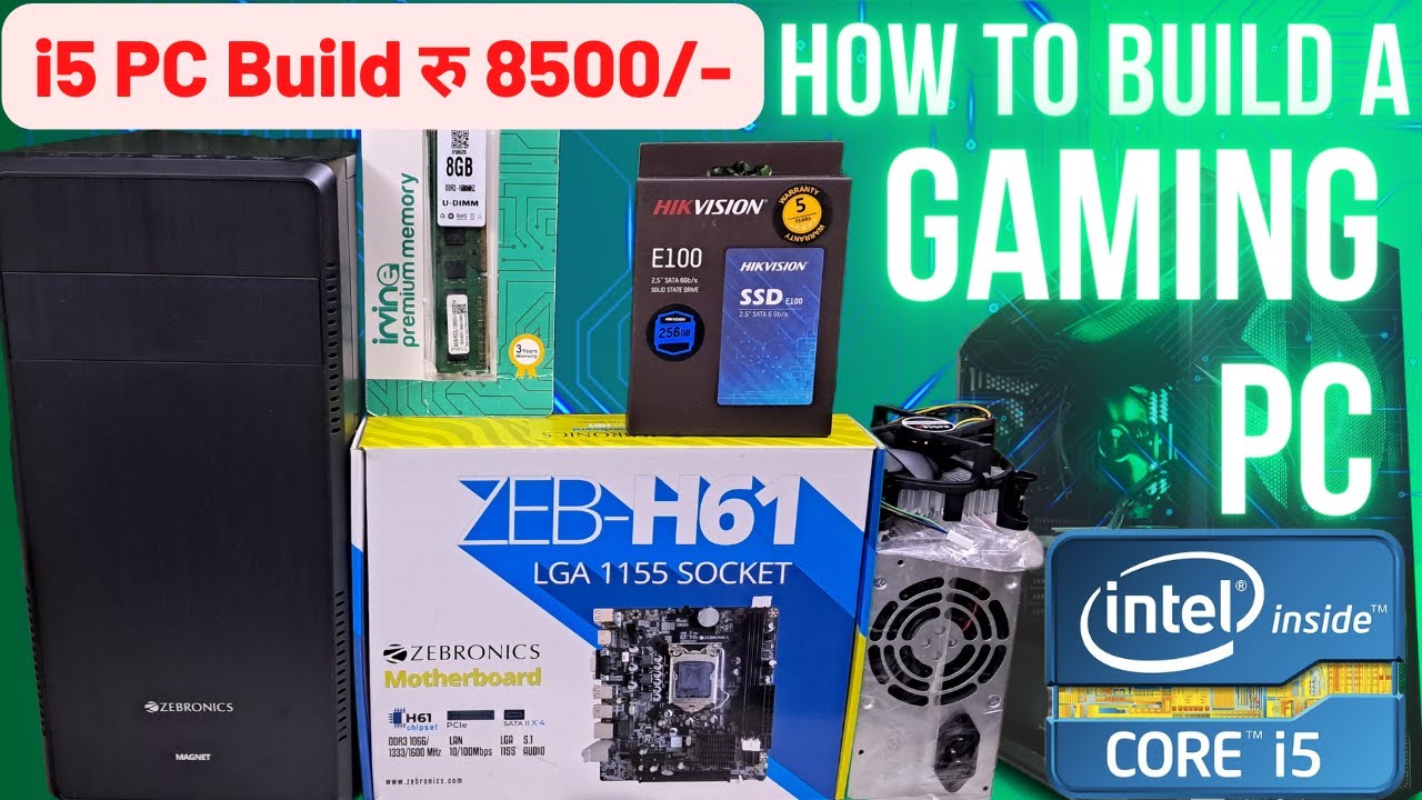 How to build a gaming PC with a 10 euro CPU - Nfortec