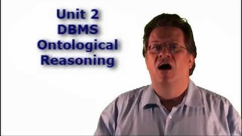 UHCL 12a Graduate Database Course - Ontological Reasoning