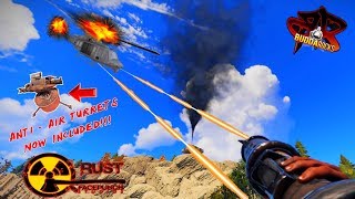 I'm a Rocket...Man!☢️RUST AntiAir Turrets & Lock-on Rockets☢️Wise Dragons RUST Server #BUDDANATION