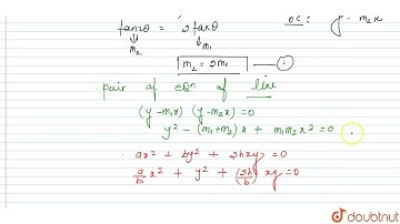 Through a point A\non the x-axis, a straight line is drawn parallel to the y-axis so as to\r\nme...