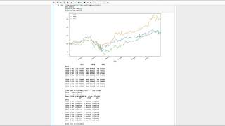 Normalization example, Python Simple rate of Return