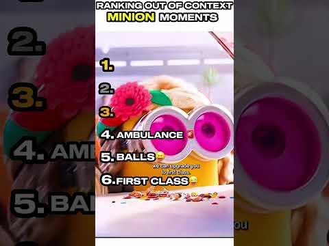 Ranking minion moments