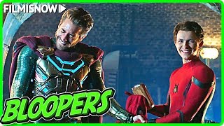 Spider-man: far from home outtakes starring tom holland, jake
gyllenhaal, samuel l. jackson, zendaya... following the events of
avengers: endgame, spider-man...