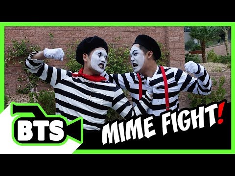 Making an Epic Mime Fight! (BTS)