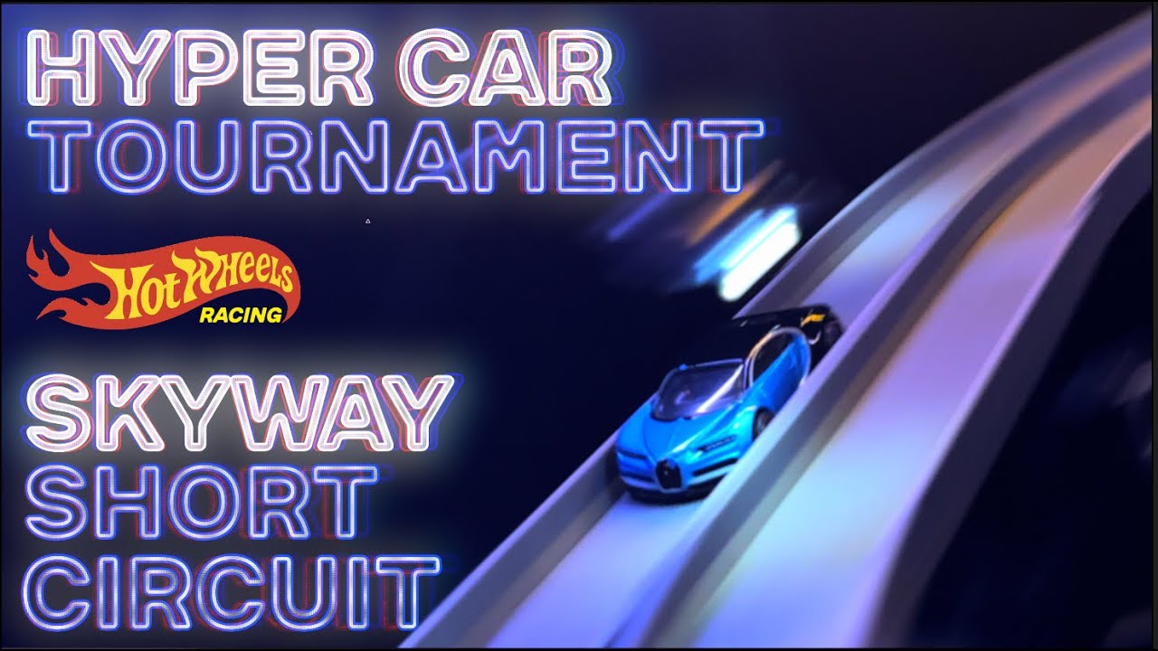 HOT WHEELS HYPER CAR TOURNAMENT (4/4) Diecast Racing - 1:64 Scale