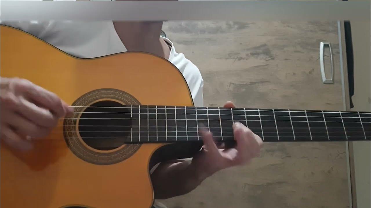 Megadeth Dave Mustaine's Sweating Bullets guitar solo Acoustic