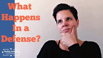 What To Expect During Your Dissertation Defense