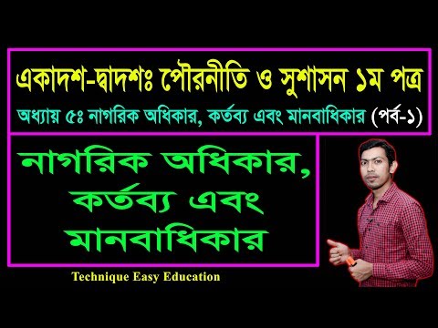 ভিডিও: মার্কিন নাগরিক অধিকার কি?