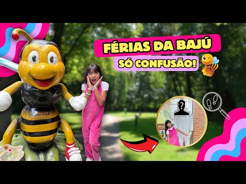 AS FÉRIAS DA BAJÚ VIRARAM UM GRANDE MISTÉRIO ‼️Escolinha do Humor Kids