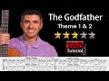 The godfather theme 1 and 2 tutorial  sheet  tab  classical and fingerstyle guitar