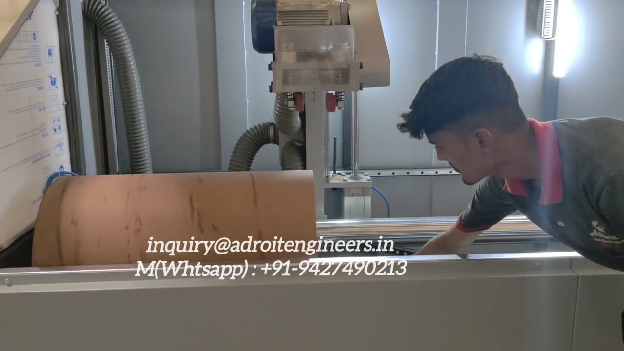 Paper Drum Cutting Machine 