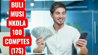 NKOLA 100  GMAIL ACCOUNTS KUMUSI(HALIMWO ANGAHE?)/UKU NIKO MBIKOLA😊