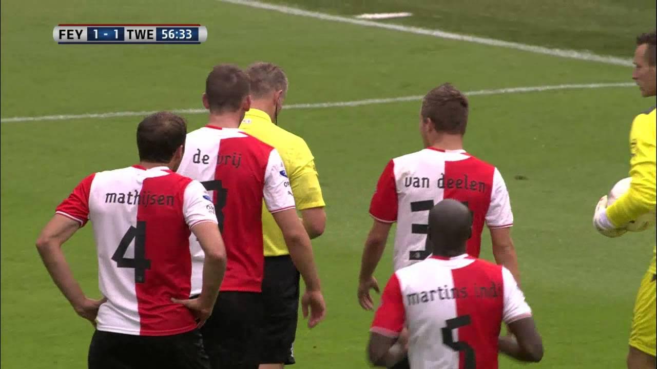 Feyenoord vs FC Twente (Eredivisie 2013-2014 - Round 2 highlights ...