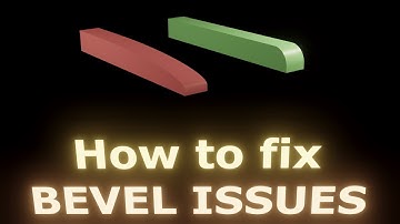 How to Fix a Stretched Bevel in Blender 2.82!