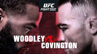 Colby Covington vs Tyron Woodley  UFC Fight Night