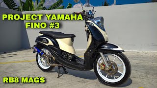 PROJECT YAMAHA FINO #3 | RB8 MAGS | BUFFING | WAX screenshot 4