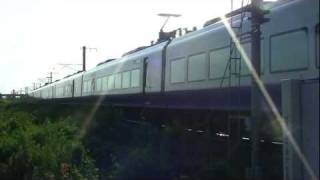 水戸線　E653系　Ｋ３０８編成　郡山車両セ出場　回８７２５M