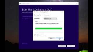 In this video i show how to make a windows 10 install disc using the
microsoft media creation tool which you can download from link,
https://www.microso...