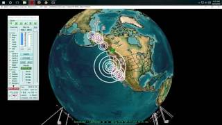 9/25/2016 -- West Coast Earthquake Forecast Hit -- M5.0 Coast of California / Oregon
