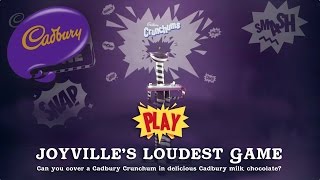 Joyvilles Loudest Game - Can You Cover A Cadbury Crunchum?