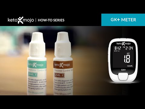 How to Use Keto Mojo Control Solutions for the GK+ Blood Glucose