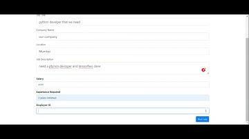 Job_Portal || MiniProject ||Python || Flask