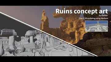 Medium by Adobe - Ruins concept  by Rafater