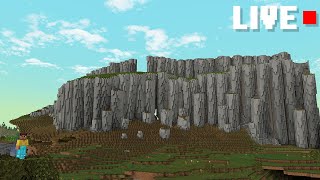 Finishing this cliff TODAY | Minecraft 1.21.5 LIVE