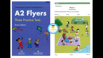 A2 Flyers COLLINS TEST 1 (Format 2018) - Listening TEST 1