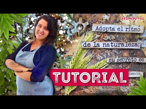 TUTORIAL - EL RITMO DE LA NATURALEZA by Cristina Radovan