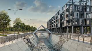 From Dirty Drain to Dream City Canal 😱 Urban Transformation Timelapse | Future Redevelopment