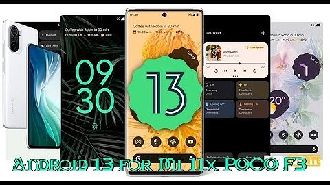 Android 13 For Mi 11X | POCO F3 | REDMI K40 | Beta version ported From Google pixel 6 pro | gamingOS