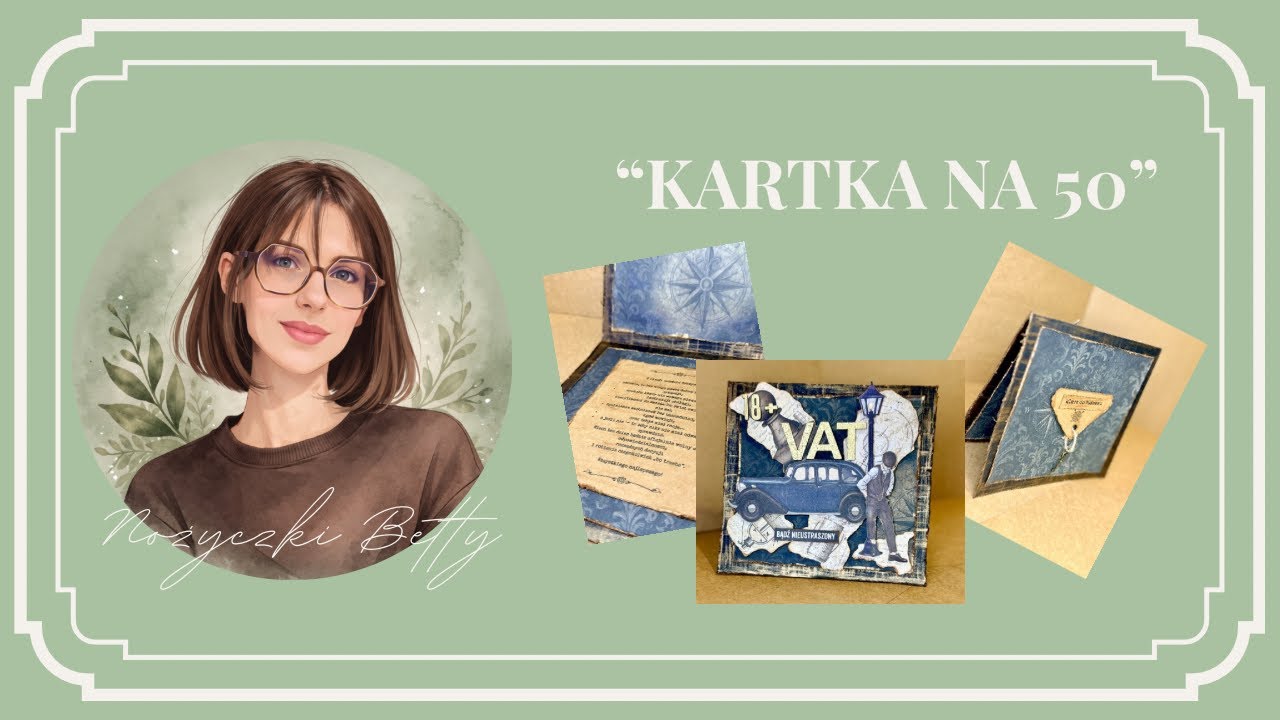 KARTKA NA 50 URODZINY 🎁