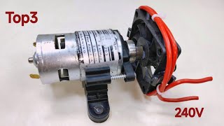Top3 How to Make 240volt Free Electricity Generator at Home with Coper wire and Big Magnet idea