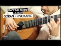 Goran Krivokapic plays Allegro from BWV 998 by J. S. Bach on Classical Guitar