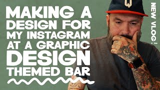 Making a Design at a Graphic Design Themed Bar - Vector Brewing in Lake Highlands, Dallas, TX