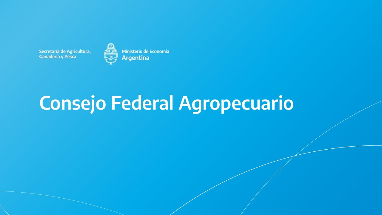 XLIII Consejo Federal Agropecuario - YouTube