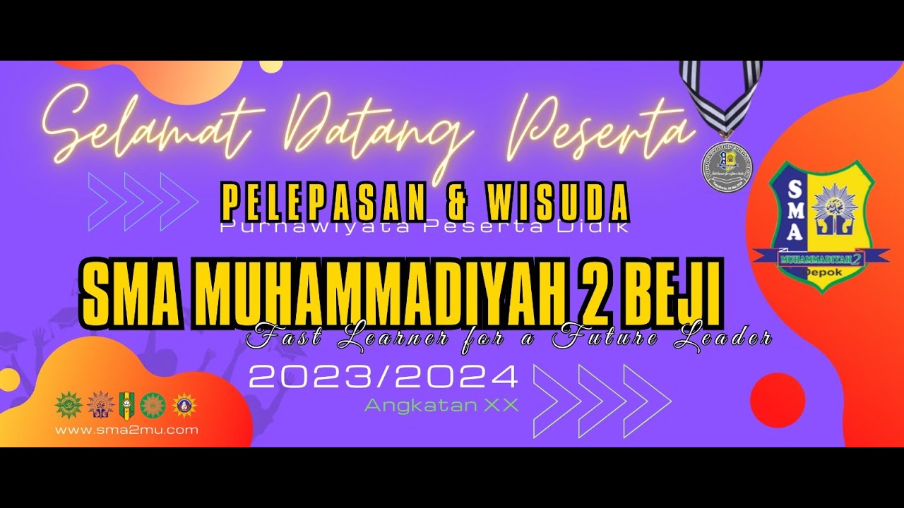 [LIVE] Purnawiyata SMA Muhammadiyah 2 Beji Tahun 2023/2024 - YouTube