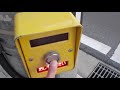 西大寺ふれあい通り【西大寺高校前交差点】押ボタン式信号機