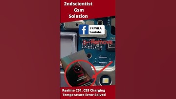 Realme C51, C53 Charging Temperature Error Solved #automobile