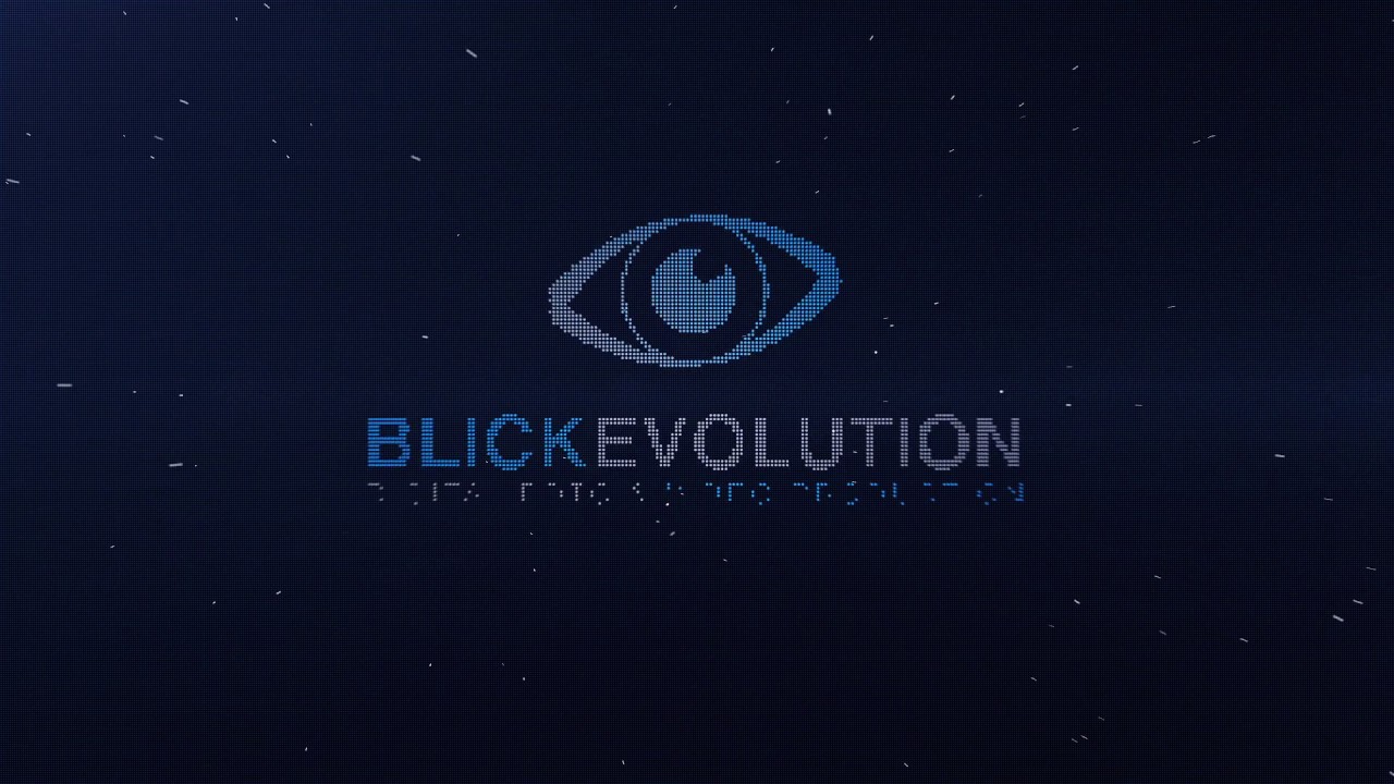 Blickevolution | Logo Animation | Pixel World