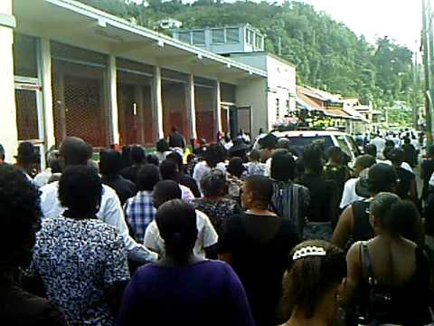 Only in Gouyave, Reginald St. Paul Funeral