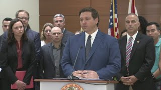 Gov. DeSantis Makes School Safety Announcement