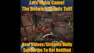Siege Mode Is Truely "Chaotic" #spacemarine2 #stormcasteternals #siege #tyranids #warhammer40k