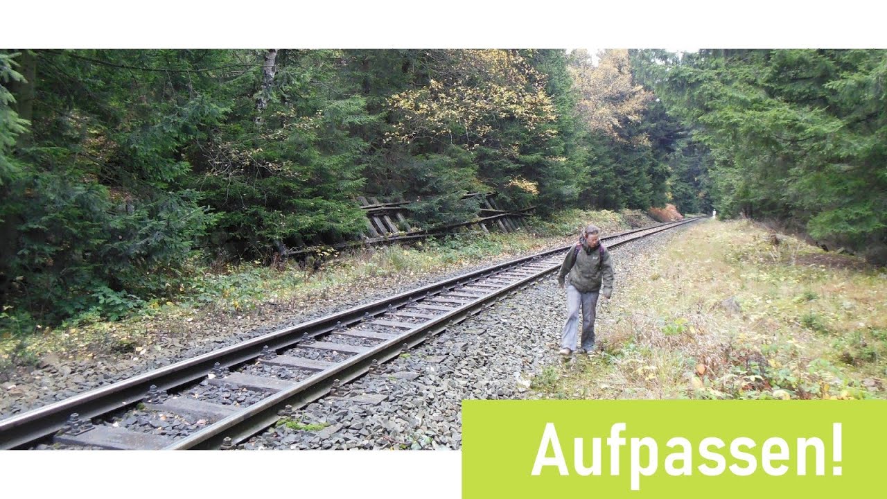 verschwundene Anschlüsse der Brockenbahn  -  Eisenbahnarchäologie, Folge 8