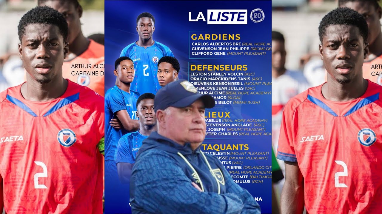 FHF la modifye lis U20 an !! , Seleksyon an kite Peyi a Men tout detay yo #FHf