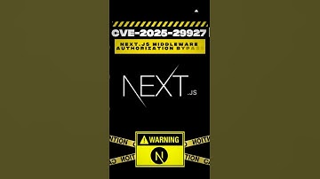 CVE-2025-29927: Next.js Middleware Authorization Bypass