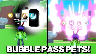 😱 CLAIMING THE BP PETS IN BUBBLE GUM REALMS!!