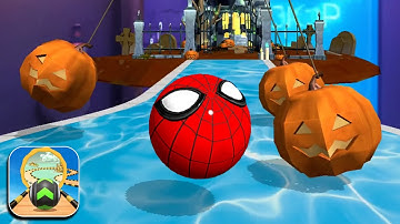 Sky Rolling Ball 3D Gameplay Speedrun iOS Android Level 217